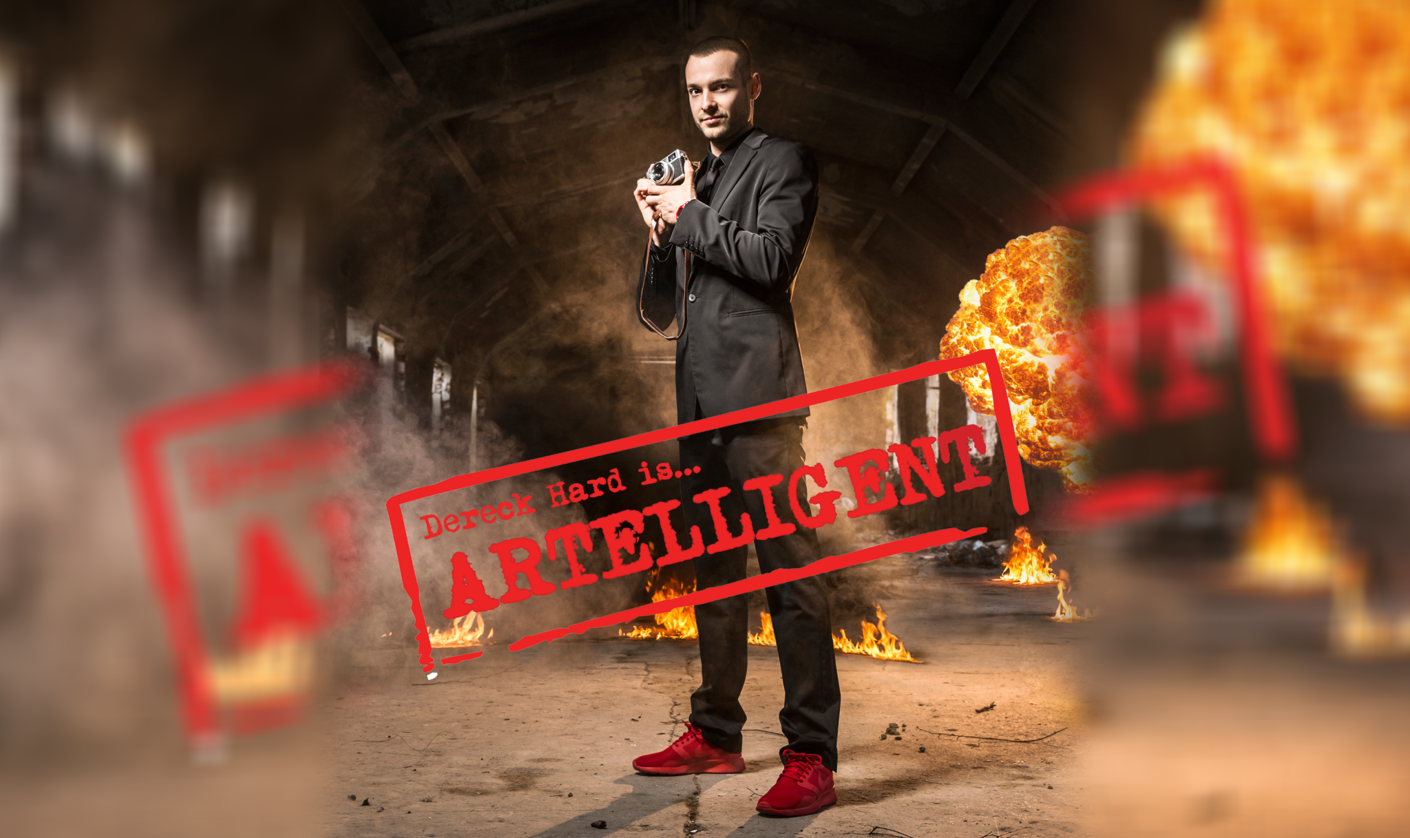 Fotograf Dereck Hard připravuje svou další výstavu s názvem ARTELLIGENT!