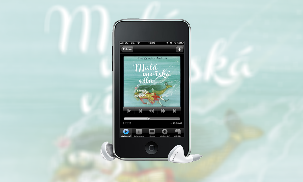 Noc s Andersenem letos s audioknihou Malá mořská víla zdarma