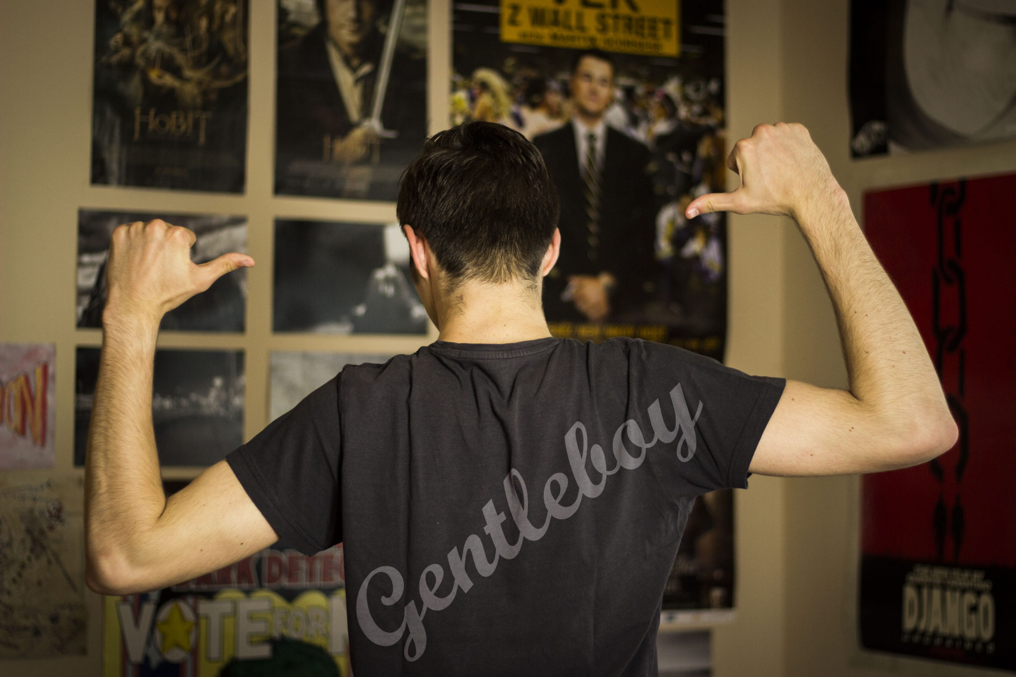 #19 Gentleboy | Nápisy na tričkách