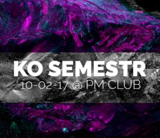 Pravej hák zimnímu semestru na akci KO Semestr