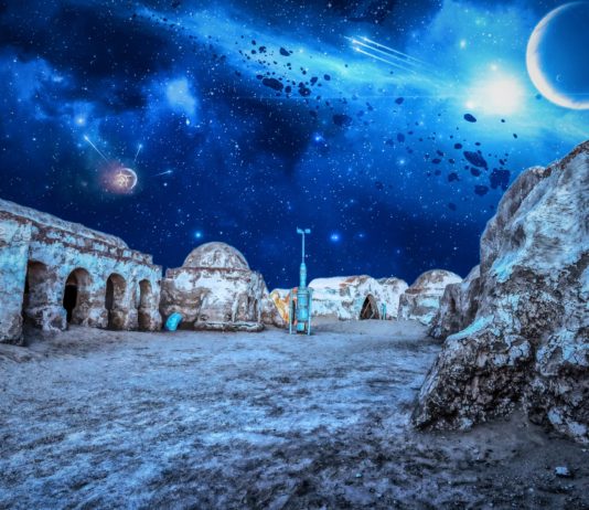 Našli jsme filmové kulisy Hvězdných válek! Jsou opuštěné v poušti…