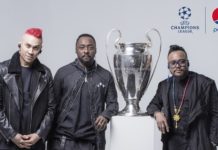 Finále Ligy mistrů odpálí vystoupení kapely The Black Eyed Peas
