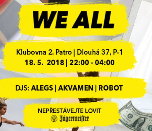 Nepropásni květnový WE ALL – už tento pátek!