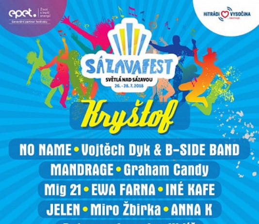 Kryštof roztančí letošní Sázavafest