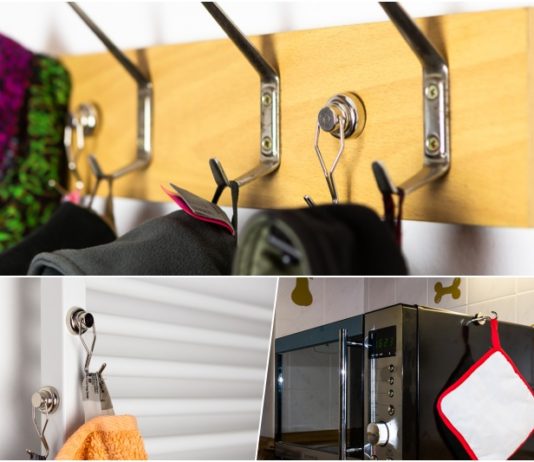 7 tipů, jak využít magnetické háčky v domácnosti