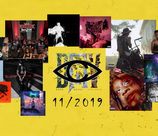 Rap Month 11/2019: Yelawolf, Dave East, The Game, Trippie Red, Hoodrich Pablo Juan a další